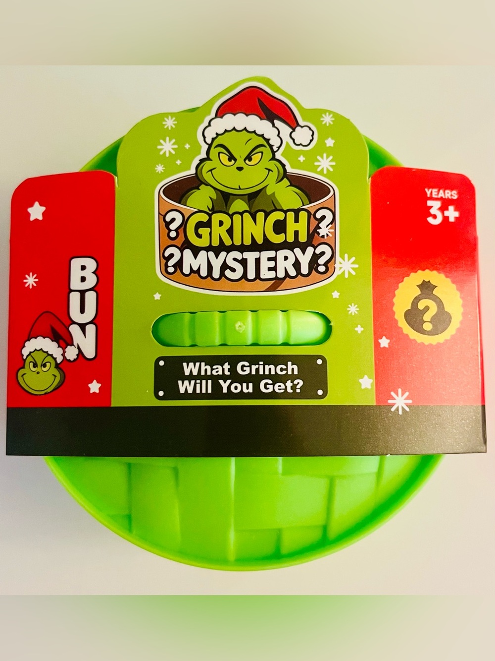 Mystery Blind Bun - Grinch Green Collectible Surprise - Picture 3 of 5